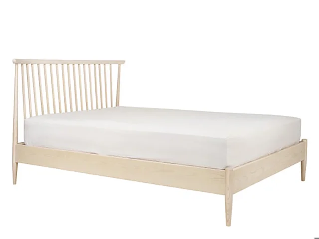 DOUBLE SPINDLE HEADBOARD BED